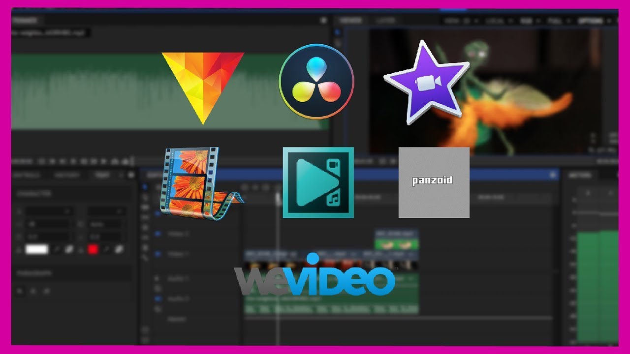 professional video editing software